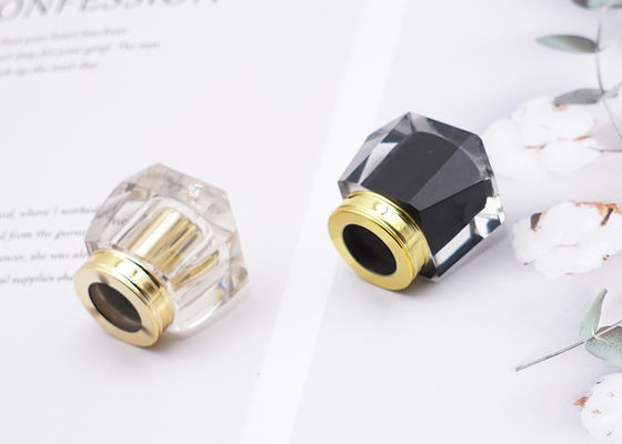 সুগন্ধি বোতল সোনার ঢাকনা কাস্টম জন্য 10000PCS প্রসাধনী এক্রাইলিক ঢাকনা FEA15 মিমি