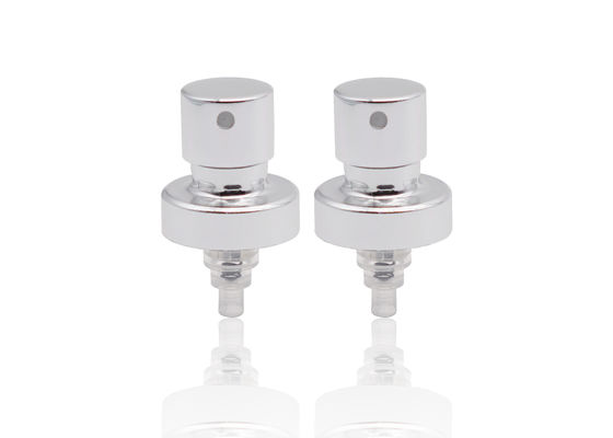 18/400 কসমেটিক অ্যালুমিনিয়াম সিলভার পারফিউম পাম্প কলার স্প্রে পাম্প