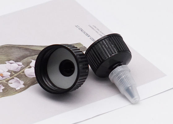 বোতল মসৃণ বন্ধের জন্য 24 মিমি প্লাস্টিক স্ক্রু ক্যাপ টুইস্ট টপ লং নজল